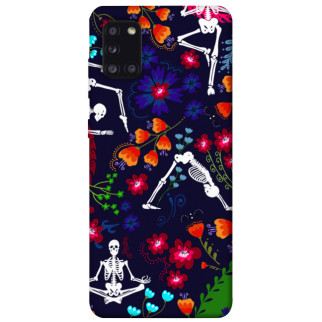 Чохол itsPrint Yoga skeletons для Samsung Galaxy A31 - Інтернет-магазин спільних покупок ToGether