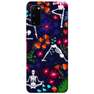 Чохол itsPrint Yoga skeletons для Samsung Galaxy S20 - Інтернет-магазин спільних покупок ToGether