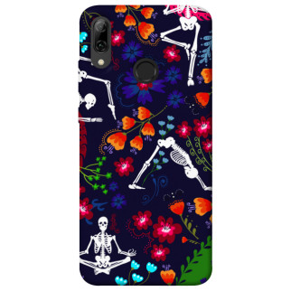 Чохол itsPrint Yoga skeletons для Huawei P Smart (2019) - Інтернет-магазин спільних покупок ToGether