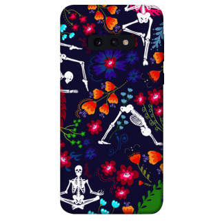 Чохол itsPrint Yoga skeletons для Samsung Galaxy S10e - Інтернет-магазин спільних покупок ToGether