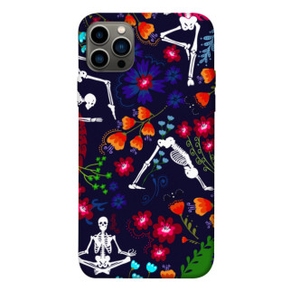 Чохол itsPrint Yoga skeletons для Apple iPhone 12 Pro (6.1") - Інтернет-магазин спільних покупок ToGether