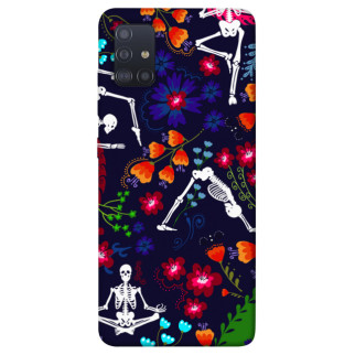 Чохол itsPrint Yoga skeletons для Samsung Galaxy M51 - Інтернет-магазин спільних покупок ToGether