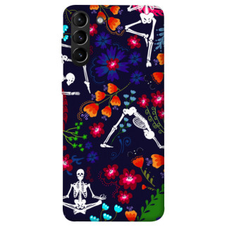 Чохол itsPrint Yoga skeletons для Samsung Galaxy S21+ - Інтернет-магазин спільних покупок ToGether