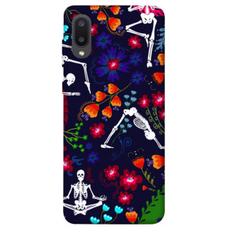 Чохол itsPrint Yoga skeletons для Samsung Galaxy A02 - Інтернет-магазин спільних покупок ToGether