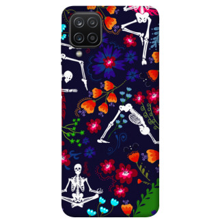 Чохол itsPrint Yoga skeletons для Samsung Galaxy A12 - Інтернет-магазин спільних покупок ToGether