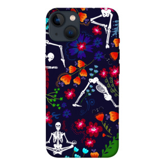 Чохол itsPrint Yoga skeletons для Apple iPhone 13 (6.1") - Інтернет-магазин спільних покупок ToGether