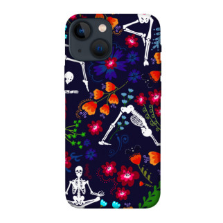 Чохол itsPrint Yoga skeletons для Apple iPhone 13 mini (5.4") - Інтернет-магазин спільних покупок ToGether