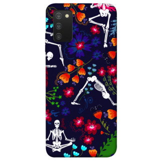 Чохол itsPrint Yoga skeletons для Samsung Galaxy A03s - Інтернет-магазин спільних покупок ToGether