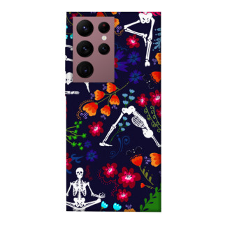 Чохол itsPrint Yoga skeletons для Samsung Galaxy S22 Ultra - Інтернет-магазин спільних покупок ToGether