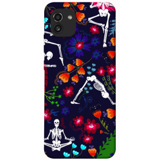 Чохол itsPrint Yoga skeletons для Samsung Galaxy A03 - Інтернет-магазин спільних покупок ToGether