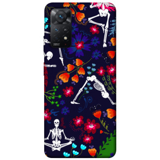 Чохол itsPrint Yoga skeletons для Xiaomi Redmi Note 11 Pro 4G/5G - Інтернет-магазин спільних покупок ToGether