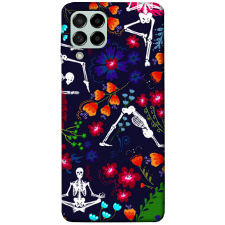 Чохол itsPrint Yoga skeletons для Samsung Galaxy M53 5G - Інтернет-магазин спільних покупок ToGether