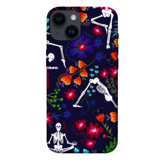Чохол itsPrint Yoga skeletons для Apple iPhone 14 (6.1") - Інтернет-магазин спільних покупок ToGether
