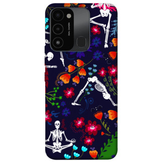 Чохол itsPrint Yoga skeletons для Tecno Spark Go 2022 (KG5m) - Інтернет-магазин спільних покупок ToGether