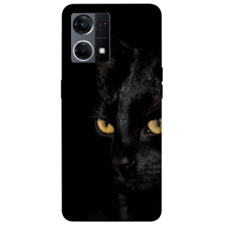 Чохол itsPrint Чорний кіт для Oppo Reno 7 4G - Інтернет-магазин спільних покупок ToGether