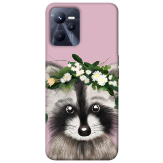 Чохол itsPrint Raccoon in flowers для Realme C35 - Інтернет-магазин спільних покупок ToGether