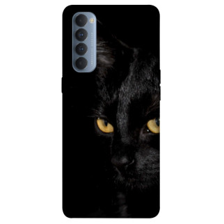 Чохол itsPrint Чорний кіт для Oppo Reno 4 Pro - Інтернет-магазин спільних покупок ToGether