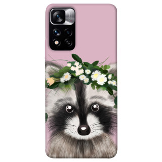 Чохол itsPrint Raccoon in flowers для Xiaomi Poco M4 Pro 5G - Інтернет-магазин спільних покупок ToGether