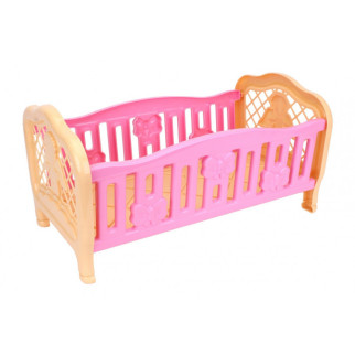 Іграшкове ліжечко для ляльки 4517TXK, 2 кольори  (Рожевий) - Інтернет-магазин спільних покупок ToGether