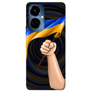 Чохол itsPrint Флаг для TECNO Camon 19 (CI6n) / 19 Pro (CI8n) - Інтернет-магазин спільних покупок ToGether