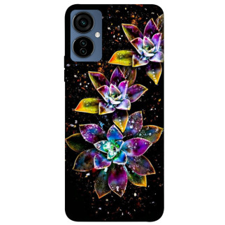 Чохол itsPrint Flowers on black для TECNO Camon 19 Neo - Інтернет-магазин спільних покупок ToGether