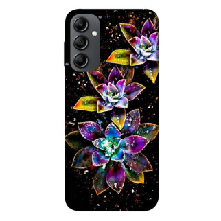 Чохол itsPrint Flowers on black для Samsung Galaxy A14 4G/5G - Інтернет-магазин спільних покупок ToGether