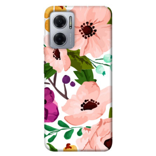 Чохол itsPrint Акварельні квіти для Xiaomi Redmi Note 11E - Інтернет-магазин спільних покупок ToGether