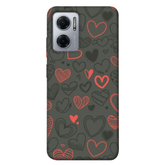 Чохол itsPrint Милі серця для Xiaomi Redmi Note 11E - Інтернет-магазин спільних покупок ToGether