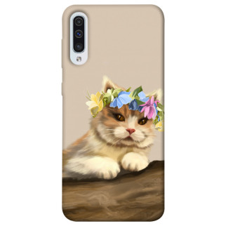 Чохол itsPrint Cat in flowers для Samsung Galaxy A50 (A505F) / A50s / A30s - Інтернет-магазин спільних покупок ToGether