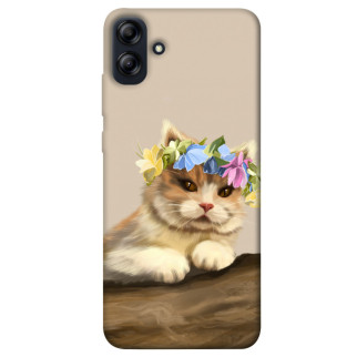 Чохол itsPrint Cat in flowers для Samsung Galaxy A04e - Інтернет-магазин спільних покупок ToGether