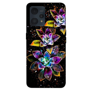 Чохол itsPrint Flowers on black для Realme 9 4G / 9 Pro+ - Інтернет-магазин спільних покупок ToGether