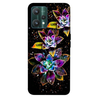 Чохол itsPrint Flowers on black для Realme 9 Pro - Інтернет-магазин спільних покупок ToGether