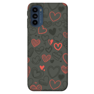 Чохол itsPrint Милі серця для Motorola Moto G41 - Інтернет-магазин спільних покупок ToGether