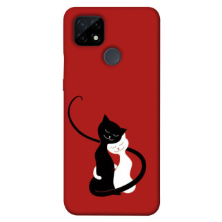 Чохол itsPrint Закохані коти для Realme C21 - Інтернет-магазин спільних покупок ToGether
