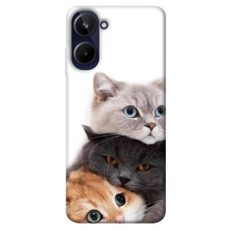 Чохол itsPrint Три коти для Realme 10 4G - Інтернет-магазин спільних покупок ToGether
