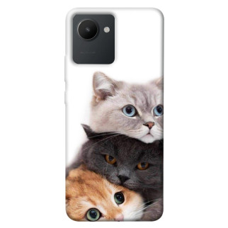 Чохол itsPrint Три коти для Realme C30 - Інтернет-магазин спільних покупок ToGether