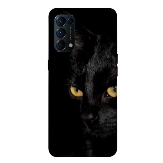 Чохол itsPrint Чорний кіт для Oppo Reno 5 4G - Інтернет-магазин спільних покупок ToGether
