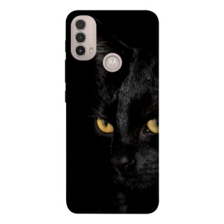 Чохол itsPrint Чорний кіт для Motorola Moto E40 - Інтернет-магазин спільних покупок ToGether