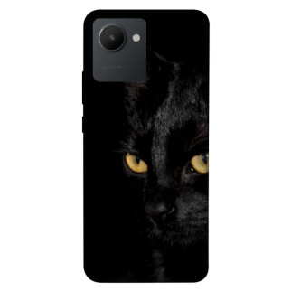 Чохол itsPrint Чорний кіт для Realme C30 - Інтернет-магазин спільних покупок ToGether