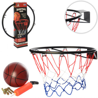 Ігровий набір Баскетбол MR 0168 кільце 46см, сітка, м᾽яч, насос, кріплення - Інтернет-магазин спільних покупок ToGether
