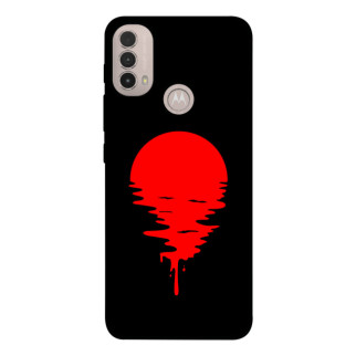 Чохол itsPrint Red Moon для Motorola Moto E40 - Інтернет-магазин спільних покупок ToGether