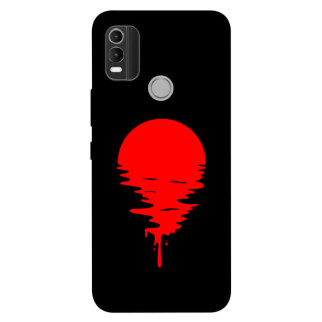 Чохол itsPrint Red Moon для Nokia C21 Plus - Інтернет-магазин спільних покупок ToGether
