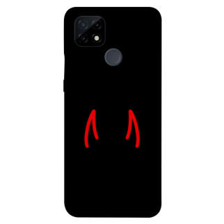 Чохол itsPrint Red horns для Realme C21 - Інтернет-магазин спільних покупок ToGether