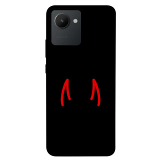Чохол itsPrint Red horns для Realme C30 - Інтернет-магазин спільних покупок ToGether