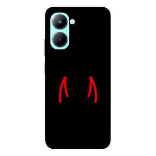 Чохол itsPrint Red horns для Realme C33 - Інтернет-магазин спільних покупок ToGether