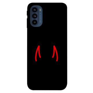 Чохол itsPrint Red horns для Motorola Moto G41 - Інтернет-магазин спільних покупок ToGether