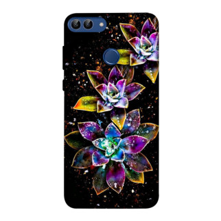 Чохол itsPrint Flowers on black для Huawei P Smart (2020) - Інтернет-магазин спільних покупок ToGether