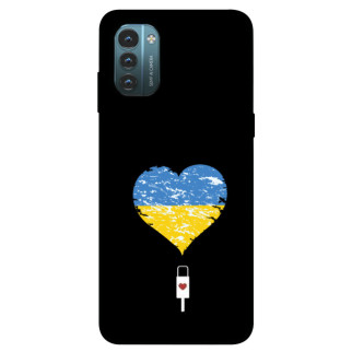Чохол itsPrint З Україною в серці для Nokia G21 - Інтернет-магазин спільних покупок ToGether
