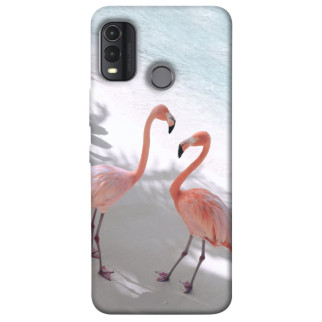 Чохол itsPrint Flamingos для Nokia G11 Plus - Інтернет-магазин спільних покупок ToGether