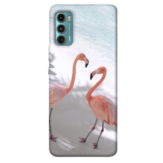 Чохол itsPrint Flamingos для Motorola Moto G60 - Інтернет-магазин спільних покупок ToGether